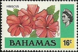 Stamp Hibiscus Bahamas Definitives Mi Bs Y Sn Bs Yt Bs