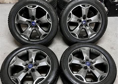 Jak NOWE Oryginalne Koła Zimowe FORD 5x108 18 KUGA S max Galaxy Mondeo