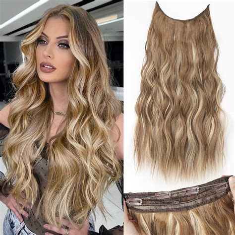 Amazon Kookastyle Invisible Wire Hair Extensions With Transparent