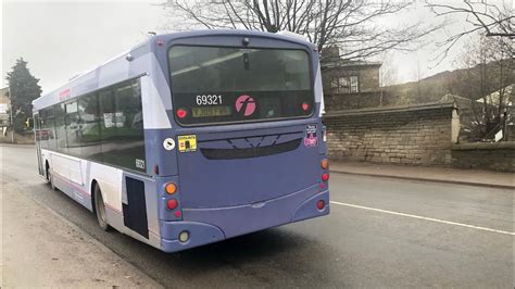 Beast First Bradford Volvo B7RLE Wright Eclipse Urban 69321 YJ09 FWR