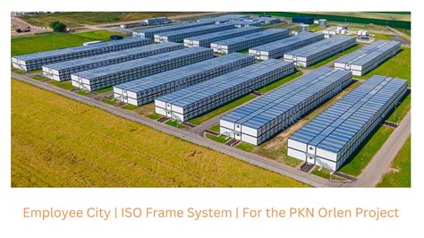 Employee City Iso Frame System For The Pkn Orlen Project Youtube