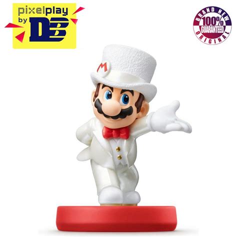 Nintendo Amiibo Super Mario Odyssey Wedding Outfit Mario Shopee