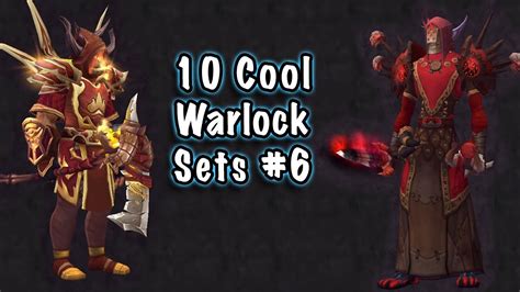 Jessiehealz 10 Cool Warlock Transmog Sets 6 World Of Warcraft