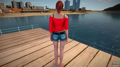 Claire Redfield Homewear Para Gta San Andreas