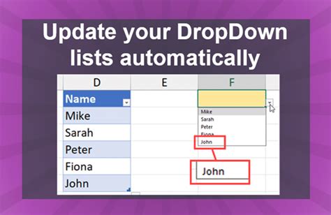 Actualizar Una Lista Desplegable Autom Ticamente En Excel