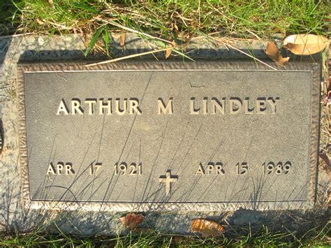 Arthur Manley Lindley Find A Grave Memorial