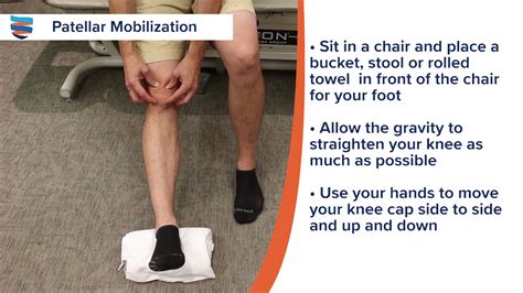 Seated Patellar Mobilization Youtube