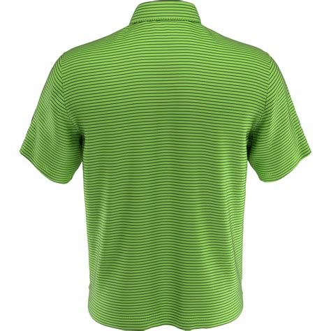 Pga Tour Golf Short Sleeve Single Feeder Stripe Polo