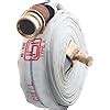 AAAG RRL Fire Hose Pipe 15 Mtr With Male And Female SS 316 Coupling RRL