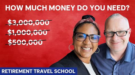 How Much Money Do You Need To Retire Retirement Travel School Youtube