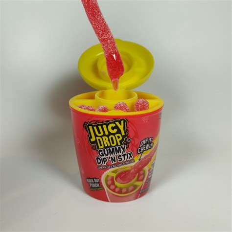 Juicy Drop Gummy Dip ‘n’ Stix Multi Flavors | E-Snacks