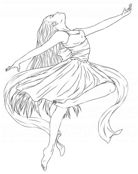 60 Desenhos Para Colorir De Bailarina Como Fazer Em Casa