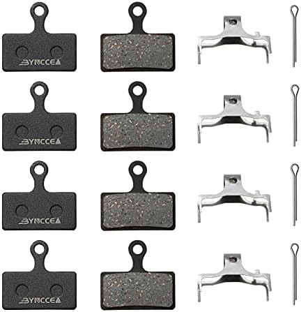 Bynccea 4 Paires de Plaquettes de Frein de Vélo pour Shimano G01S G02S