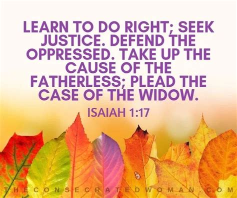 Leaves With The Words Learn To Do Right Seek Justice Defend The