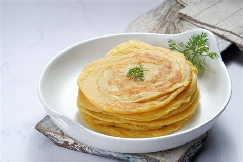 Roti Canai O Paratha Parotta Pan Plano O Tambi N Conocido Como Roti