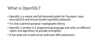 OpenSSL PPT