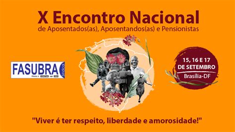 E De Setembro X Encontro Nacional De Aposentados As