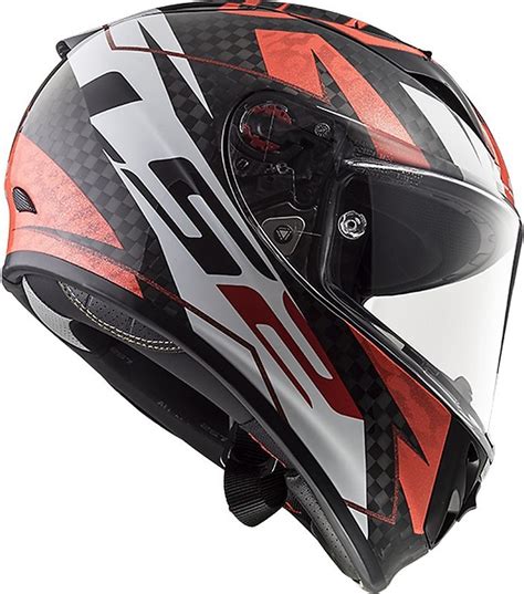 Casco Moto Integrale In Carbonio Ls Ff Arrow C Evo Replica Loris