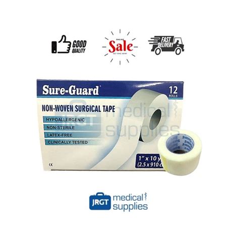 Heat Sell Sure Guard Non Woven Surgical Tape Inch Box Pcs