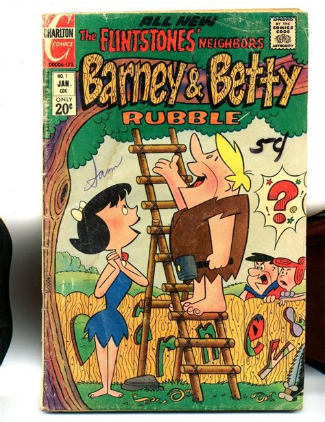 Barney And Betty Rubble 1 Charlton 1973 3895228774