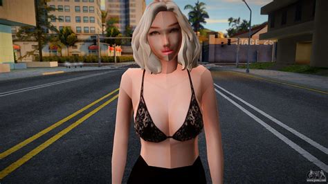 Sexy Blonde For GTA San Andreas