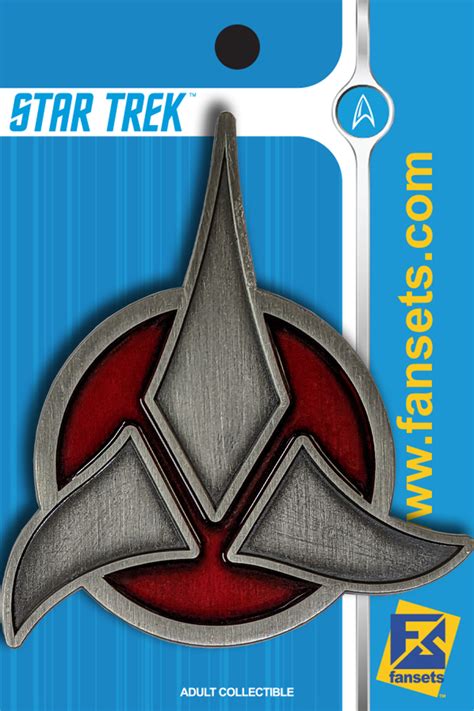 Star Trek Klingon Emblem PIN by FanSets – Fansets