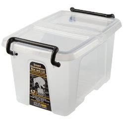 Strata Smart Storemaster Mini Plastic Storage Box Litre Clear With