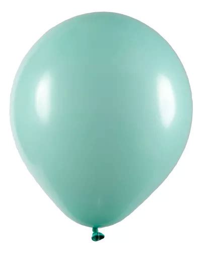 Balão Redondo Profissional Liso Cores 8 Buffet 50 Un Cor Verde