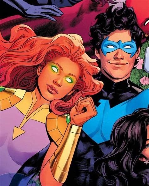 Estelar E Asa Noturna Nightwing And Starfire Starfire Comics Nightwing