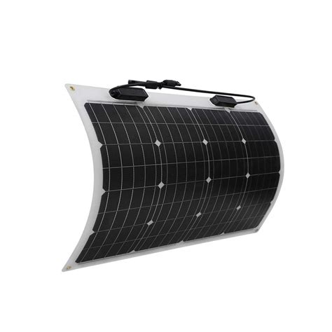 Renogy Panel Solar Flexible W V Placa Solar Monocristalino