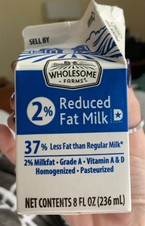 Reduced Fat Milk - wholesome farms