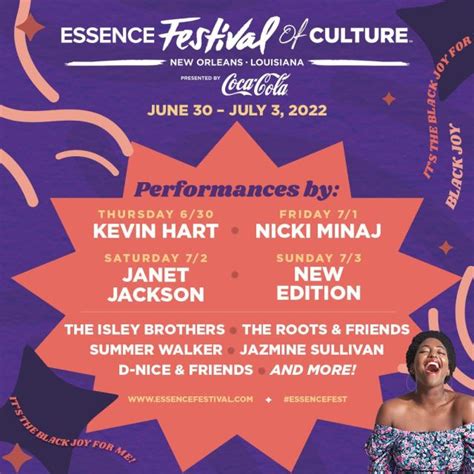 2024 Essence Festival Lineup - Suzy Zorana