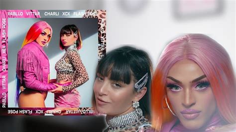 Pabllo Vittar Charli Xcx Flash Pose Reaction Bop Or Flop Youtube