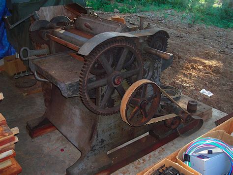 Old Woodworking Machines — Zena Forest Products Salem Or