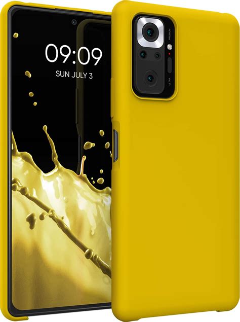 Kwmobile Hülle Kompatibel Mit Xiaomi Redmi Note 10 Pro Hülle Silikon Handy Case Handyhülle