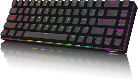 Buy RK ROYAL KLUDGERK68 Wireless Mechanical Keyboard RGB Backlit，Compact Layout 68 Keys Gaming ...