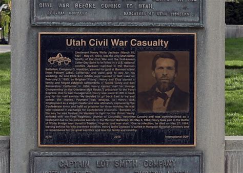 Utah and the Civil War Monument | utahstatecapitol.utah.gov