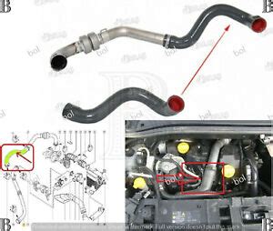 Renault Megane Ii Scenic Ii Mk Dci Intercooler Turbo Hose Pipe