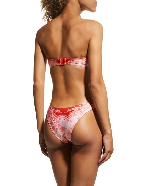 Zimmermann Lyre Bamboo Ring Two Piece Bikini Set Neiman Marcus