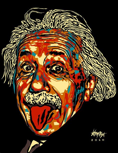 Dri Ilustre Albert Einstein Poster Face Albert Einstein