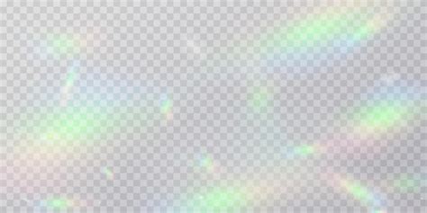 Premium Vector | Rainbow light prism effect