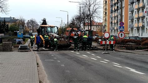 Malbork Rozpocz A Si Przebudowa Przej Cia Dla Pieszych Na Ul