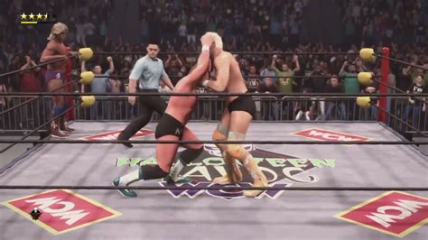 WWE 2K22 WCW Halloween Havoc Dusty Dustin Rhodes Vs Ric Flair