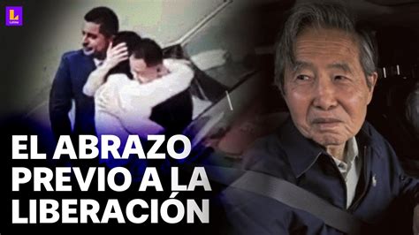 Diroes Keiko Y Kenji Fujimori Se Abrazan Minutos Antes De La