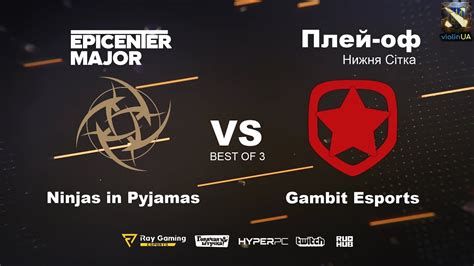 Gambit Esports Vs Ninjas In Pyjamas Epicenter Major