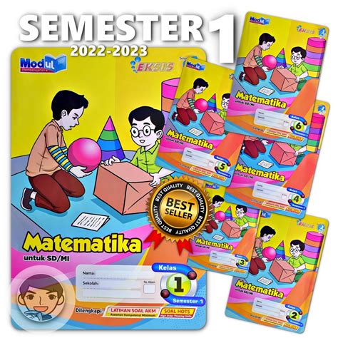 Jual LKS MATEMATIKA SD MI KELAS 1 2 3 4 5 6 SEMESTER 1 2022 2023