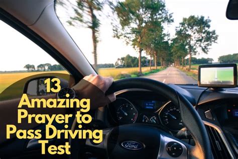 13 Amazing Prayer To Pass A Driving Test