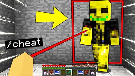 Uso I Cheat Contro Scp X Minecraft Ita Youtube