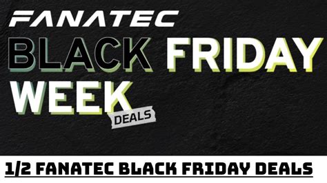 1 2 Fanatec Black Friday Sale 2023 Objektiv Analysiert YouTube