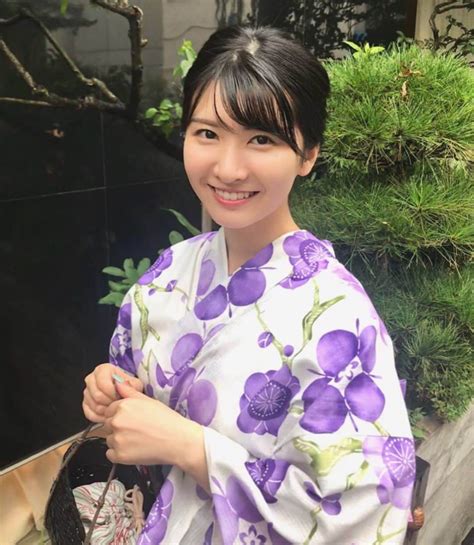 駒木結衣さんのインスタグラム写真 駒木結衣instagram「夏の終わりに・・・ 梅の花に一目惚れ🍃帯と髪飾りは水色にしてみました😌